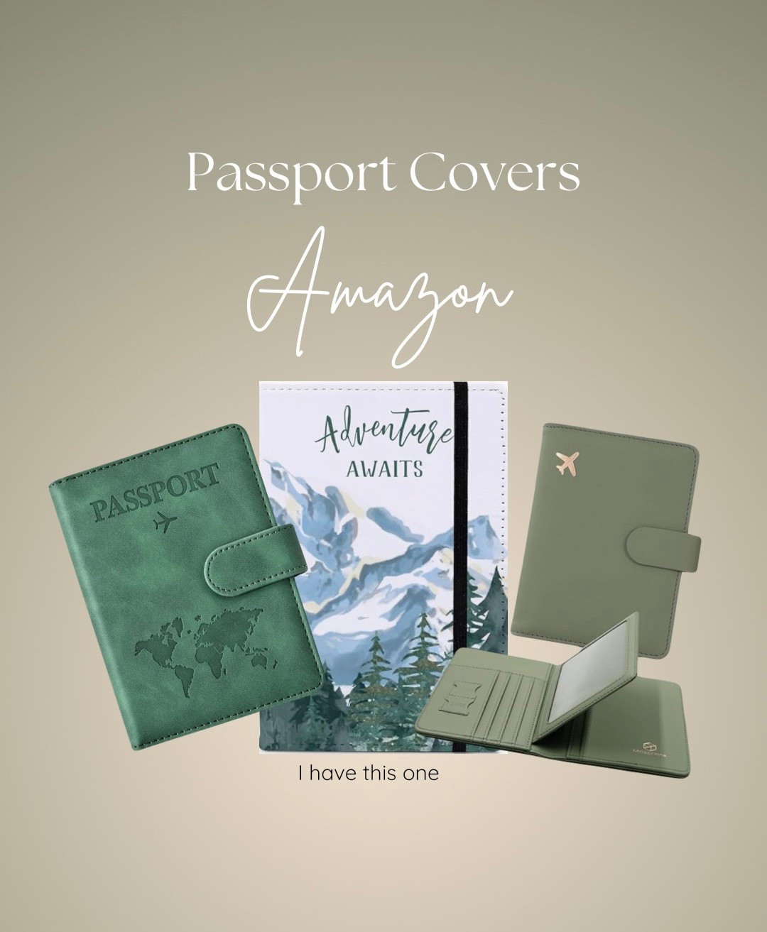 Passport covers/holders - Amazon finds #ltkfind #ltkfinds #adventureawaits #passportcover #passportholder 

#LTKFindsUnder100 #LTKTravel #LTKFindsUnder50