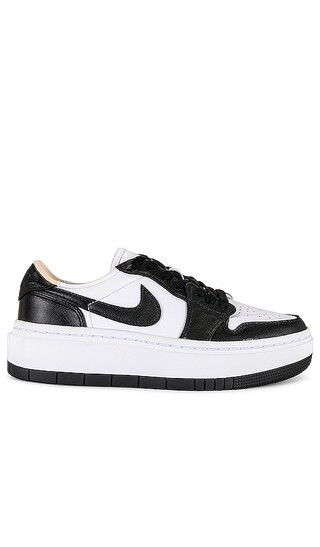 Air Jordan 1 Elevate Low Sneaker in White & Black | Revolve Clothing (Global)