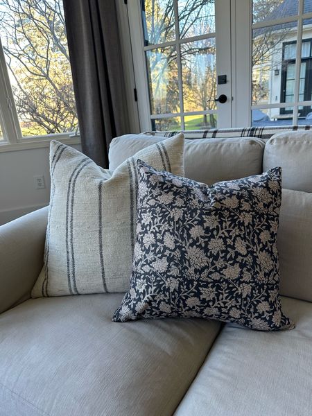 10/10 on this designer look Amazon pillow cover! This pattern for the price is so so good! 

#LTKhome