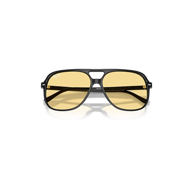 Ray-Ban Bill Summer Capsule Sunglasses Black Frame Yellow Lenses 60-14 | Ray-Ban (US)