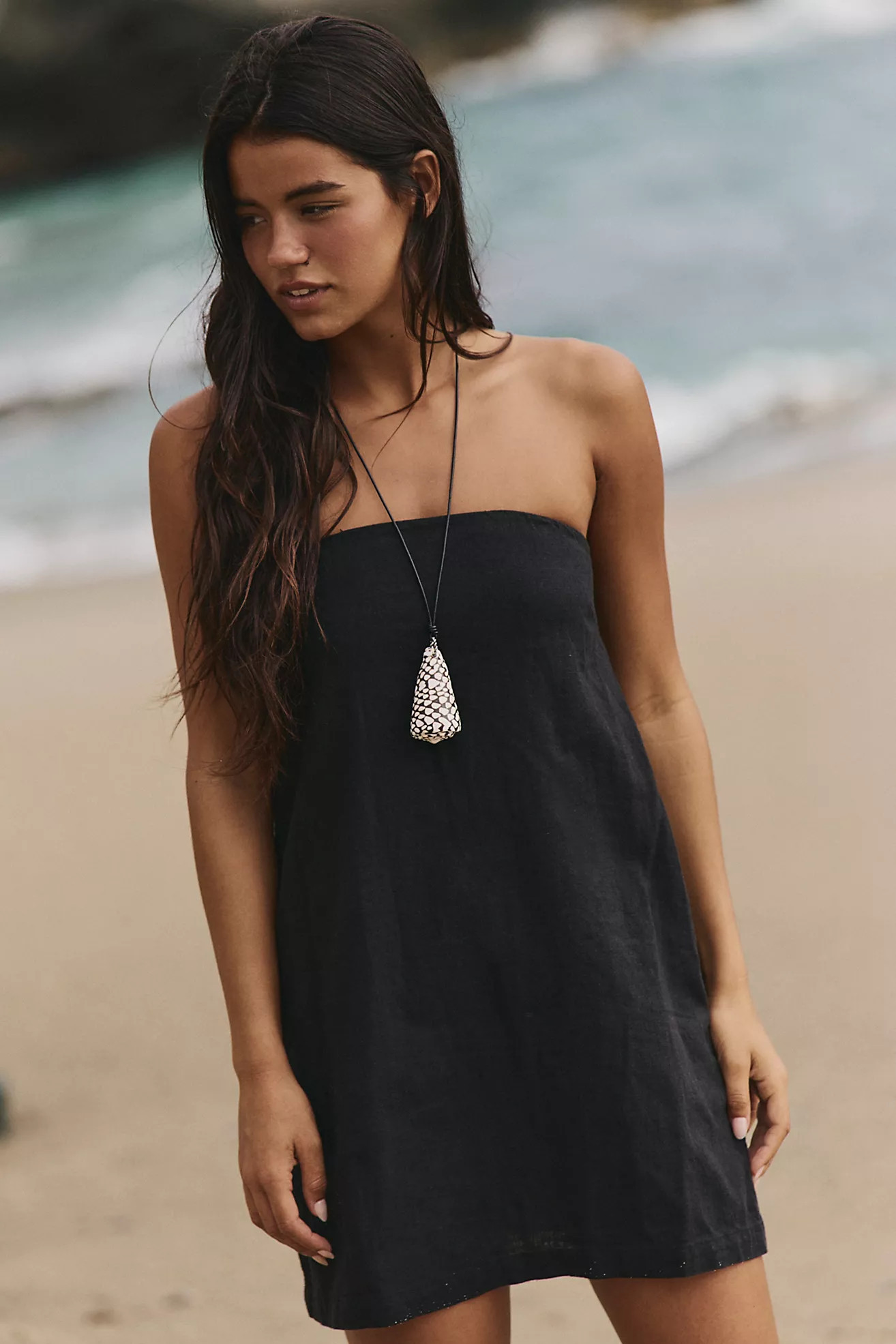 Essentially The Best Cotton-Linen Mini Dress | Free People (Global - UK&FR Excluded)