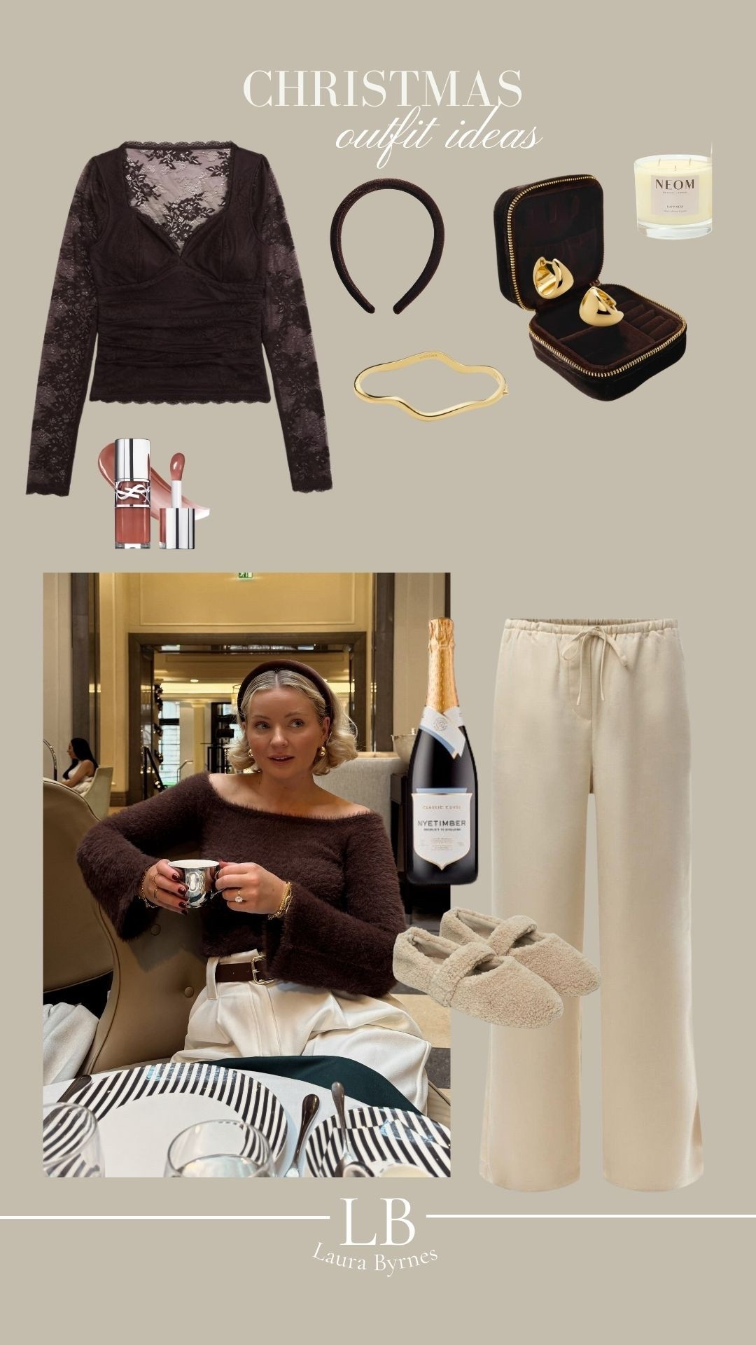 Christmas winter outfit idea! Perfect for hosting! Everything is in cyber week sales. Code AFLAURA for extra discount on Abercrombie top