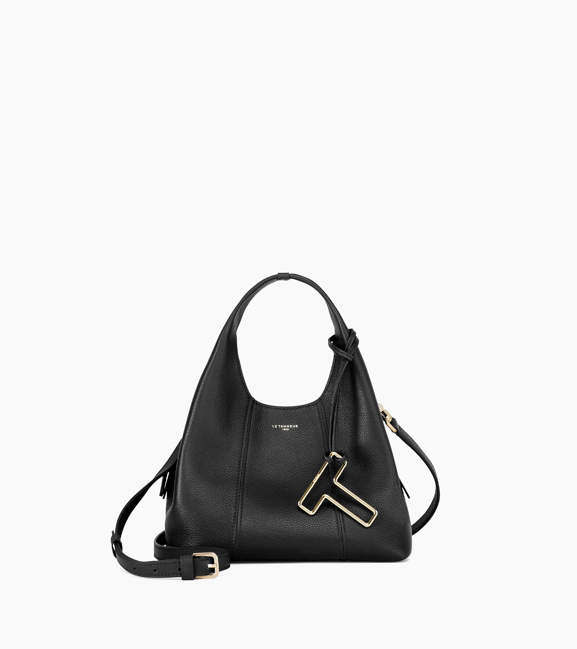 Small Juliette pebbled leather handbag | Le Tanneur