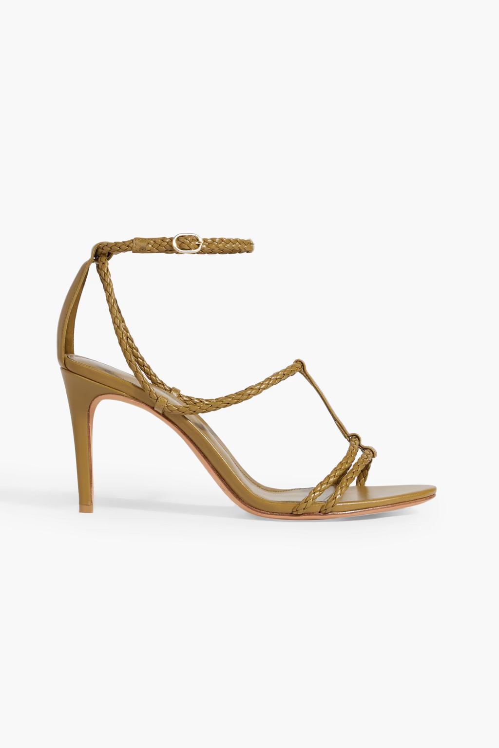 Bella 85 braided leather sandals | The Outnet (US and CA)