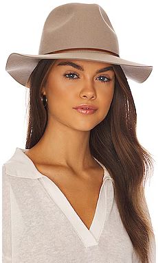 Wesley Fedora Hat in Grey | Revolve Clothing (Global)