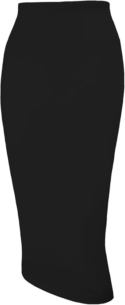 Tapata Women's Office Work Pencil Skirt Stretch High Waist Below Knee Bodycon for Business Casual | Amazon (US)