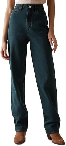 PacSun Women's Eco Green '90s Boyfriend Jeans | Amazon (US)