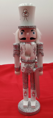 Clever Creations Nut Cracker Decoration White NIB | eBay US