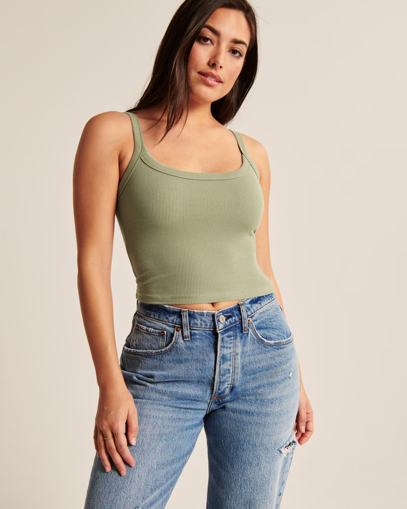 90s Essential Cami Tank | Abercrombie & Fitch (US)