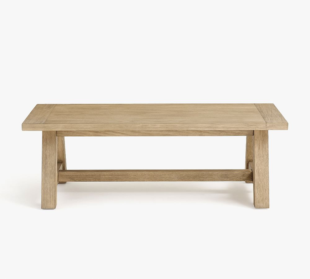 Open Box: Toscana 56"" Rectangular Coffee Table, Seadrift | Pottery Barn (US)