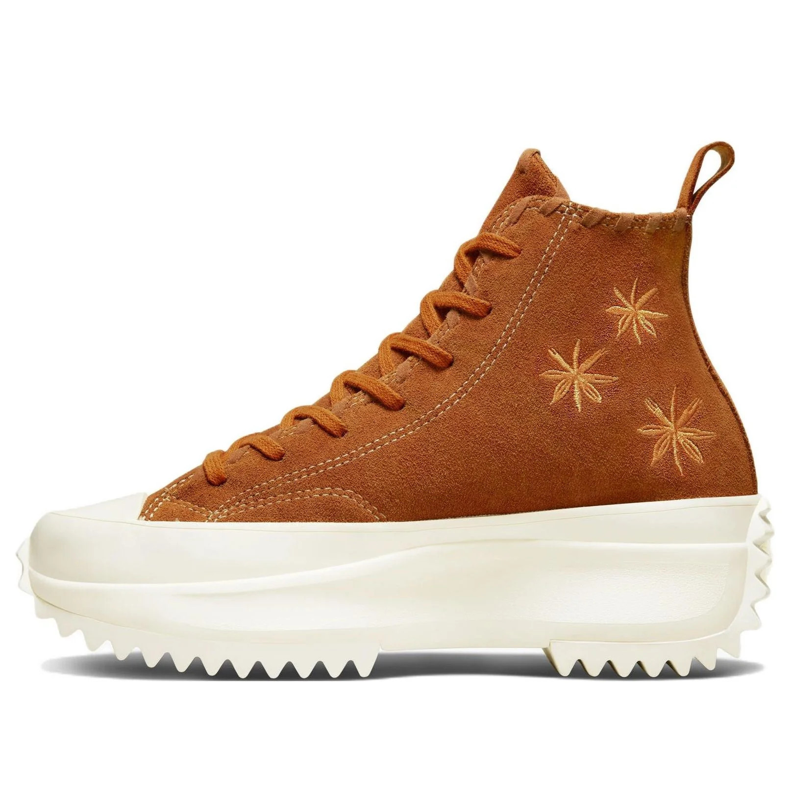 Converse Run Star Hike Platform High 'Embroidered Floral - Amber' A04299C | KICKS CREW