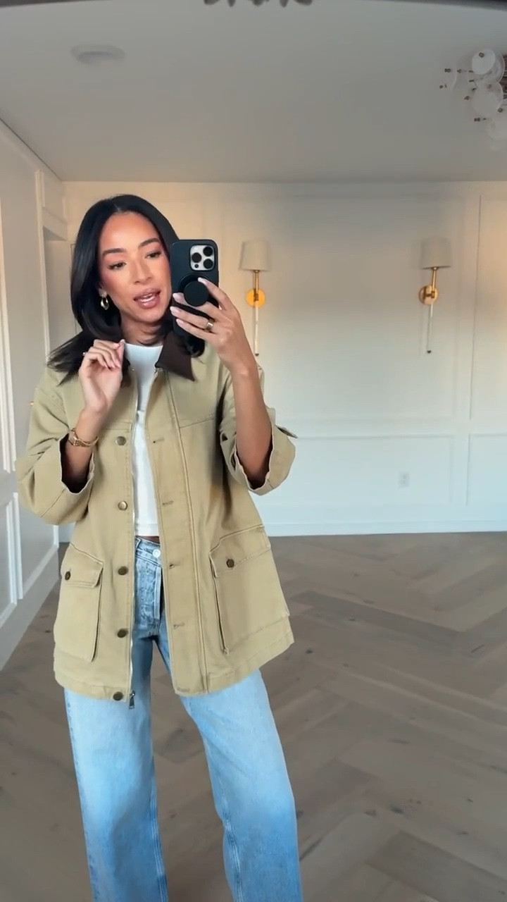 Use code NENA20 for 20% OFF $100 order from Anthropologie! Wearing size xs tee, size small barn jacket and size 25 jeans 

Spring outfit 
Spring fashion 
Casual outfit 
Anthro sale
Anthro code

#LTKSaleAlert #LTKSeasonal