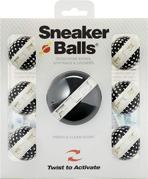 Sof Sole Sneaker Balls Shoe, Gym Bag, and Locker Deodorizer, 6 Pack | Amazon (US)