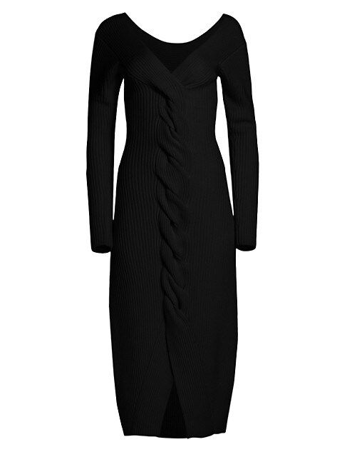 Trianna Rib-Knit Midi Dress | Saks Fifth Avenue