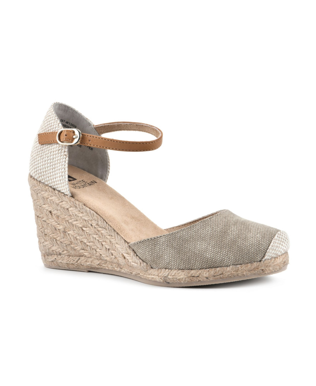 White Mountain Women's Mamba Espadrille Wedges Women's Shoes | Macys (US)