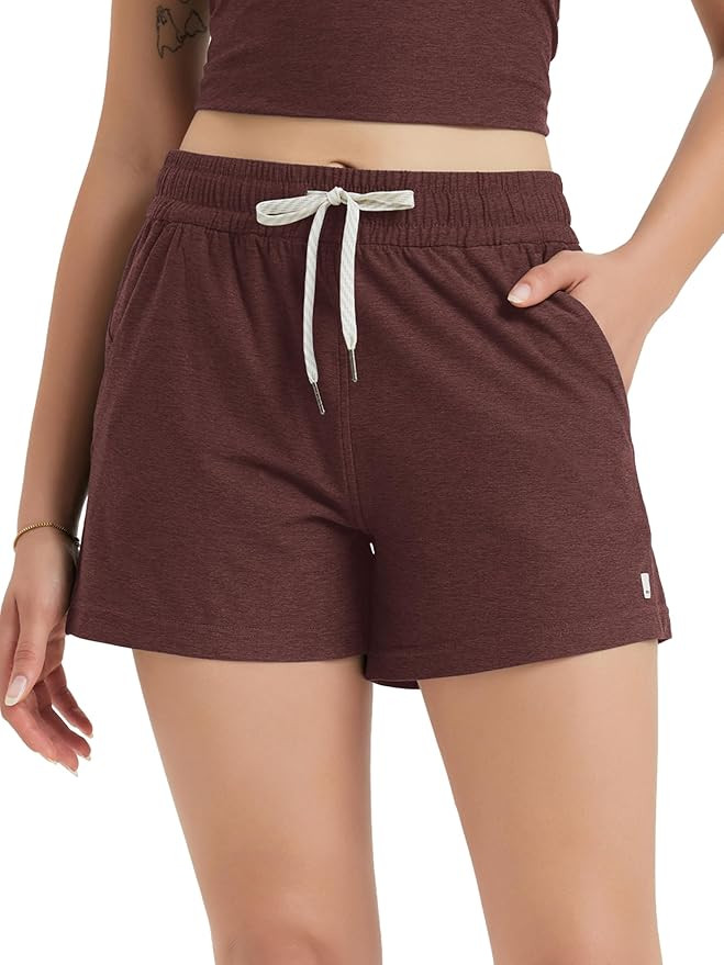 ODODOS Relaxed-Fit Shorts Mid Rise Shorts, 3.5" Inseam | Amazon (US)