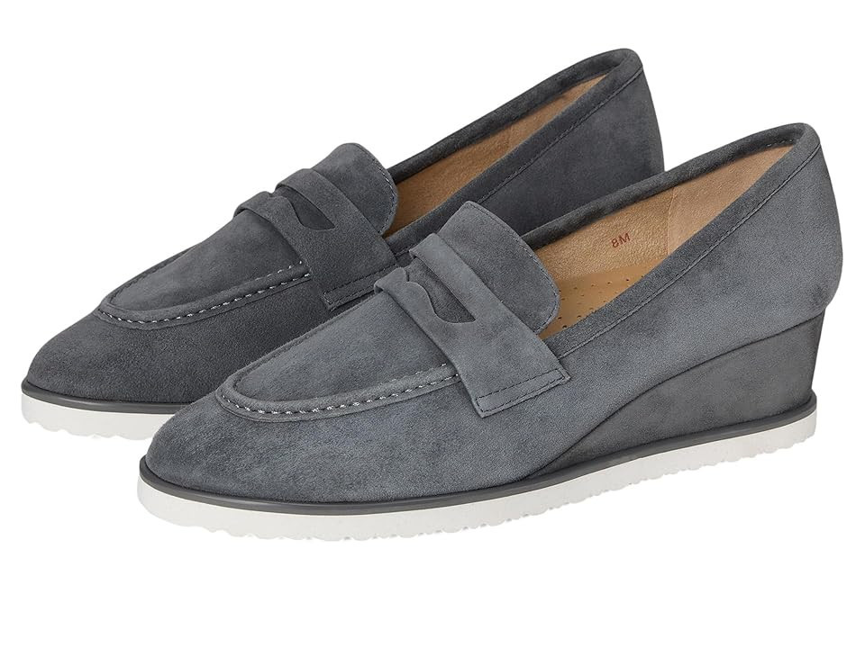 Vaneli Devera Women's Flat Shoes Grey Suede : 7.5 N (AA) | Zappos