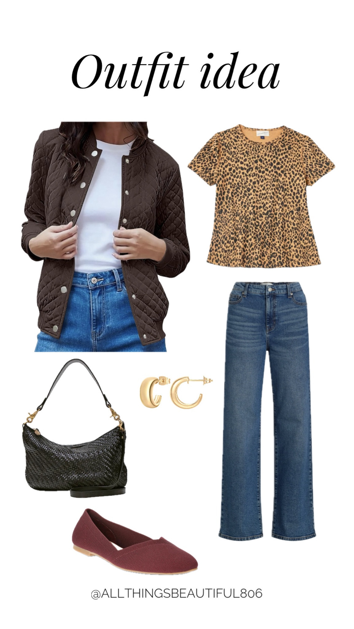 Outfit idea
 Fall outfit 
Leopard 
Quilted bomber jacket 
Dark wash jeans


#LTKFallSale #LTKSeasonal #LTKStyleTip