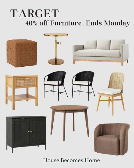 Target sale! Up to 40% off furniture! 

#LTKsalealert #LTKhome #LTKSeasonal