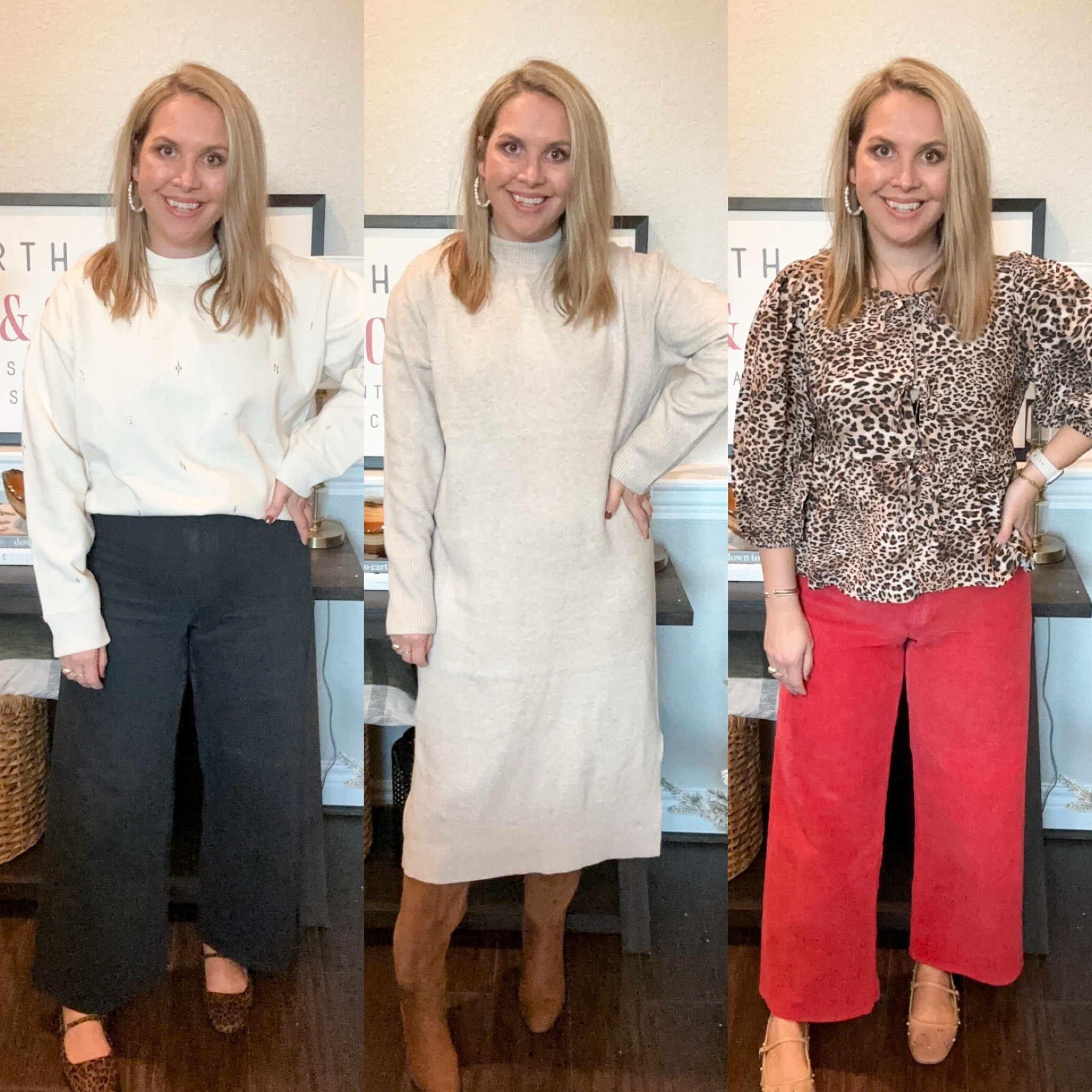 Target Thanksgiving outfit ideas!!  I’m wearing a size medium or 8 in everything but definitely need a size small in the sweater dress. 

Thanksgiving outfit, boots, Target style 

#LTKHoliday #LTKFindsUnder50 #LTKStyleTip