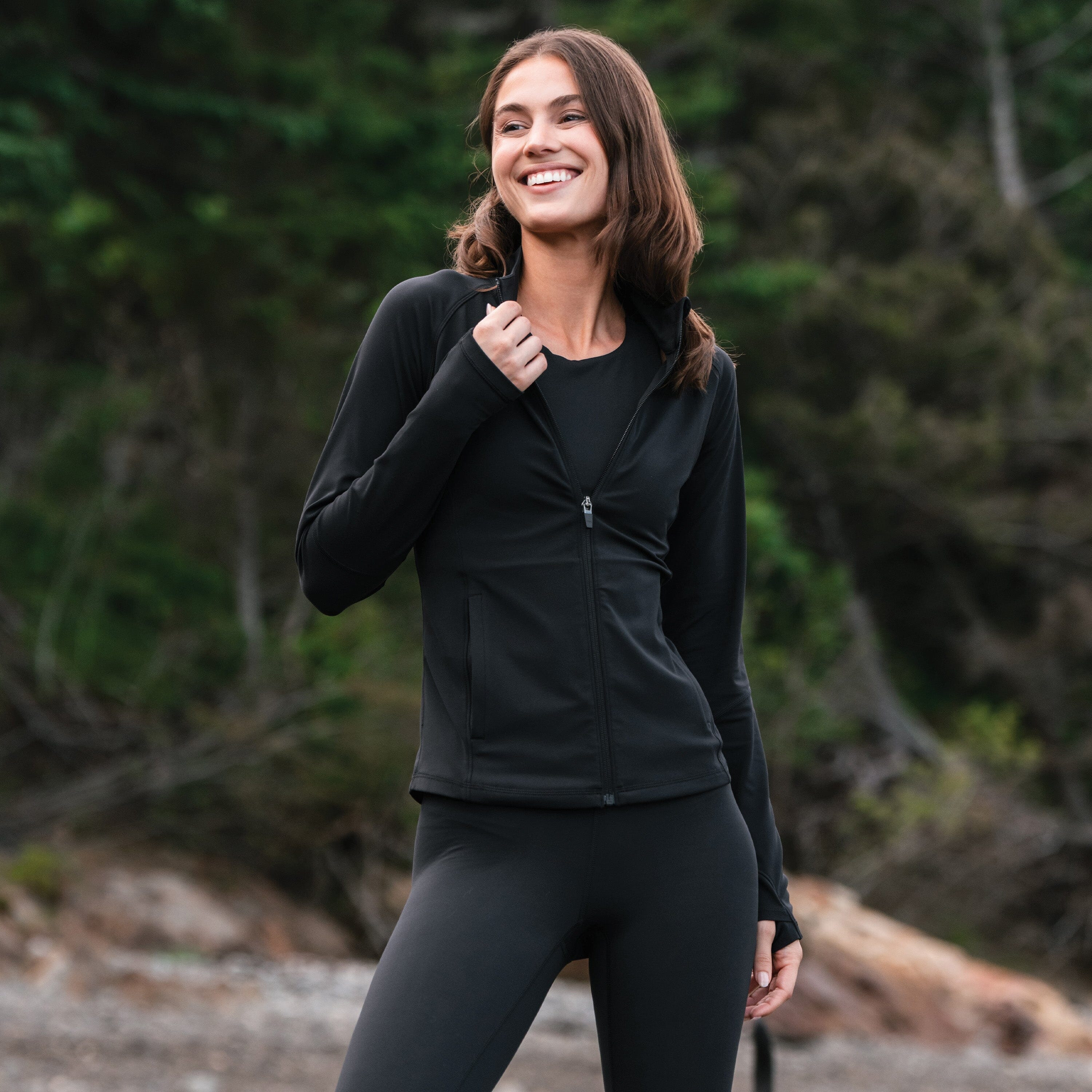 Vista Lightweight Jacket - Midnight Black | Rhoback | RHOBACK