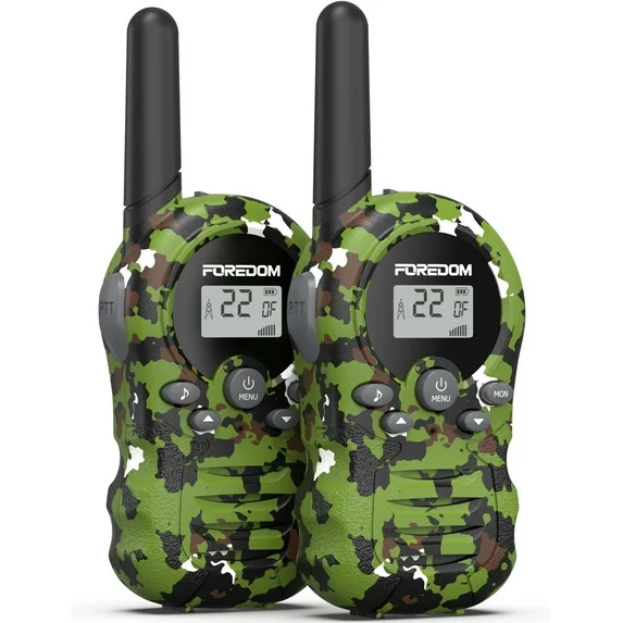 FOREDOM T388A Walkie Talkies for Kids, Kids 2-Way Radio Long Range for Boys & Girls, 2 Pack | Walmart (US)