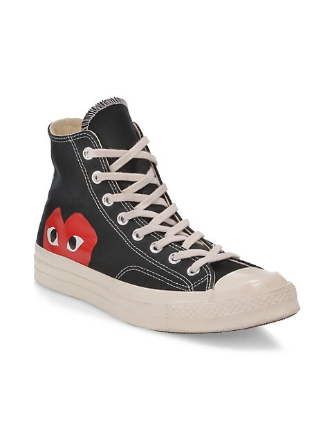 Comme des Garçons Play x Converse High-Top Sneakers | Saks Fifth Avenue