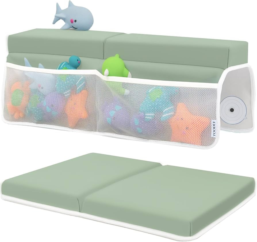Baby Bath Kneeler and Elbow Rest Pad Set - Baby Bath Support for Knees and Elbows - Bath Kneeler ... | Amazon (US)