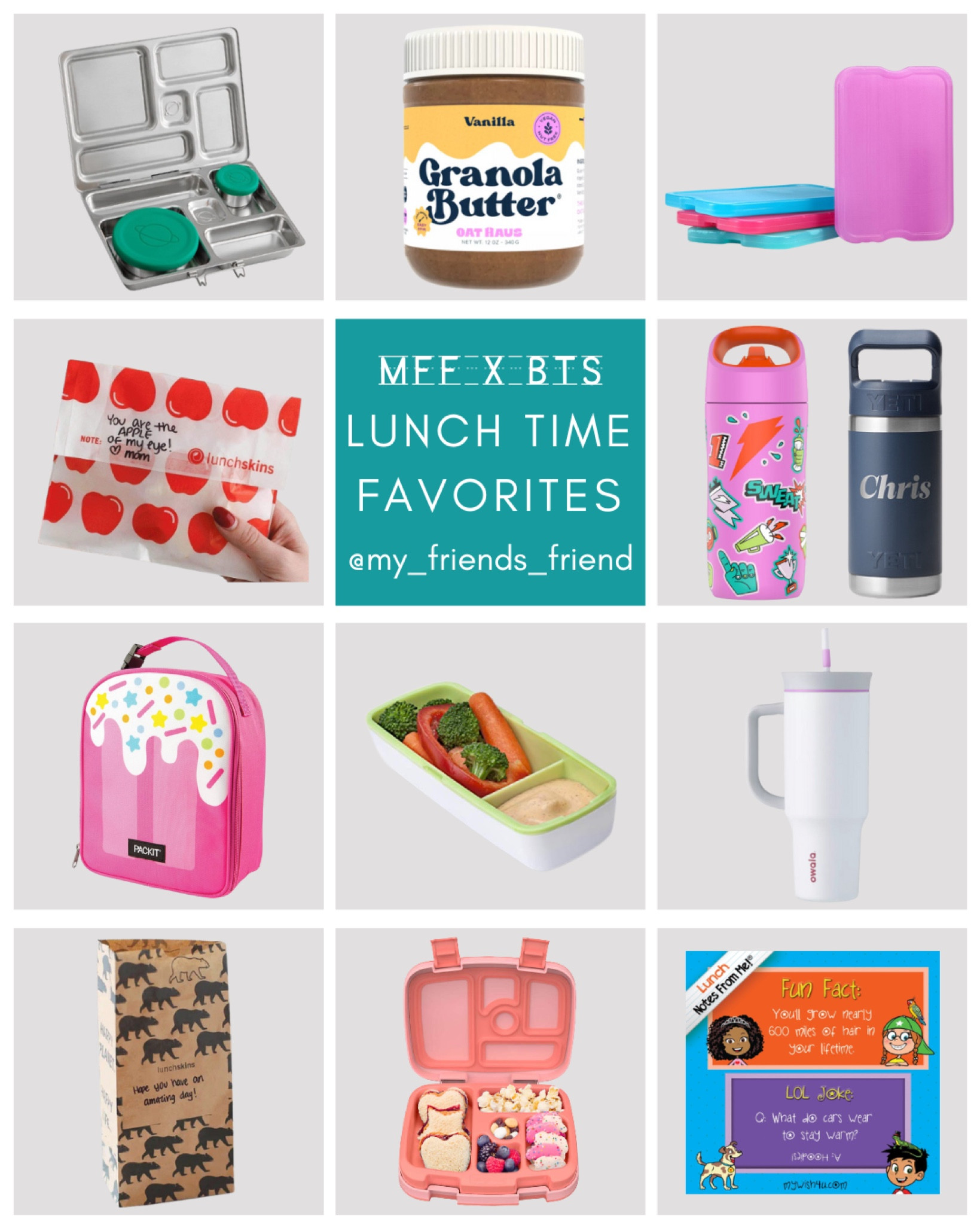 shop these follower friend faves to make lunchtime a wholeeee lot easier!

lunchbox // lunchbag // water bottle // bts

#LTKKids #LTKBaby #LTKBacktoSchool