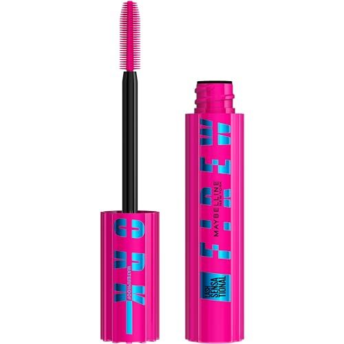 Maybelline Lash Sensational Firework Waterproof Mascara, Lengthening & Volumizing Mascara for up to 24HR wear, Very Black, 1 Count | Amazon (US)