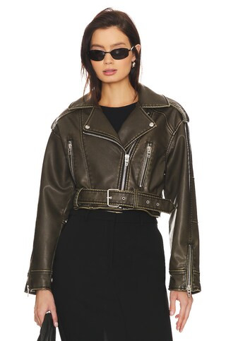 BLANKNYC Leather Jacket in Ride Off from Revolve.com | Revolve Clothing (Global)