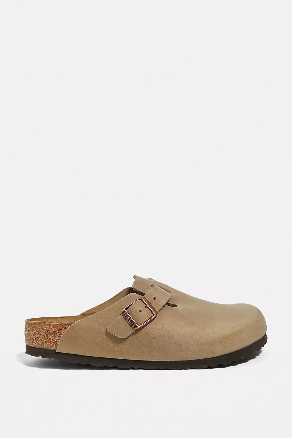 Birkenstock Boston Tobacco Oiled Leather Clogs | Urban Outfitters (EU)
