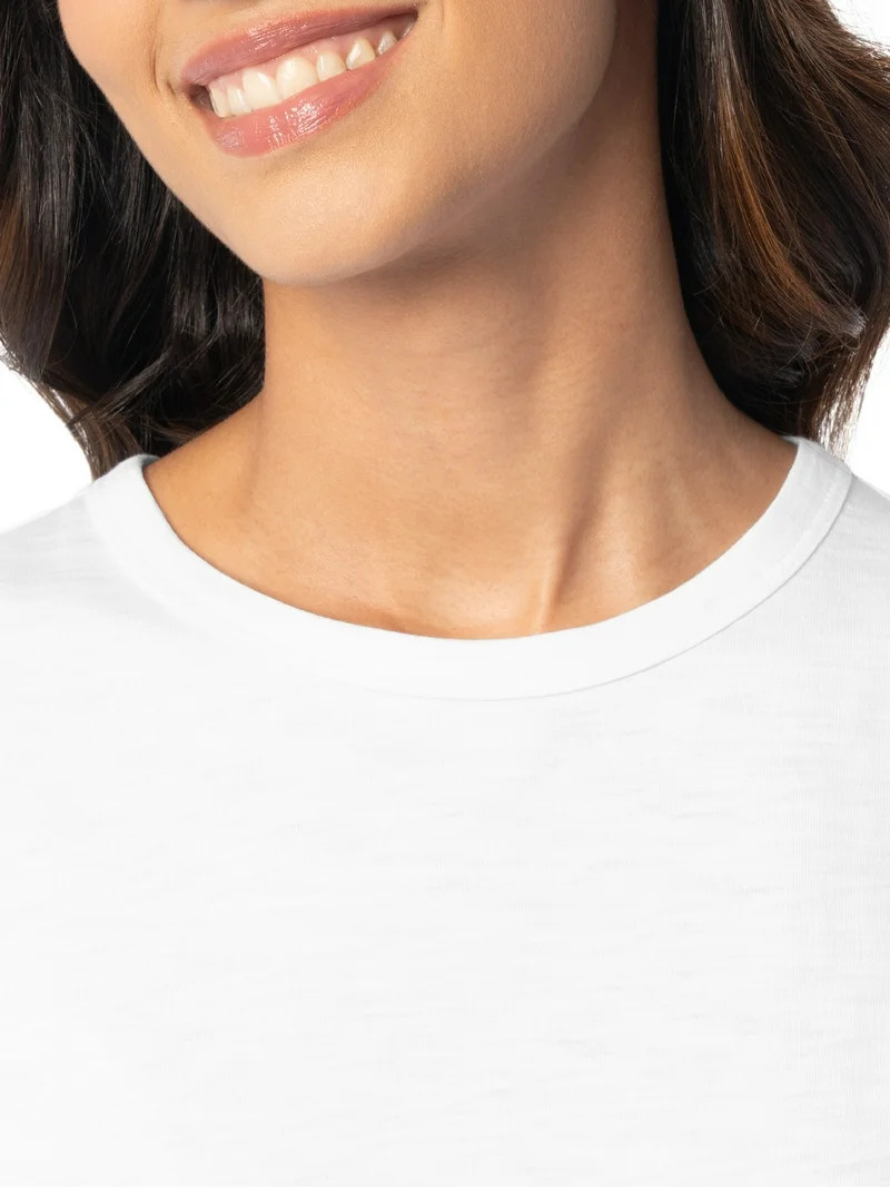 Time & Tru Women's Muscle Tee, Sizes XS-XXXL | Walmart (US)