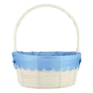 Large White Decorative Basket with Liner by Ashland® | Michaels | Michaels Stores