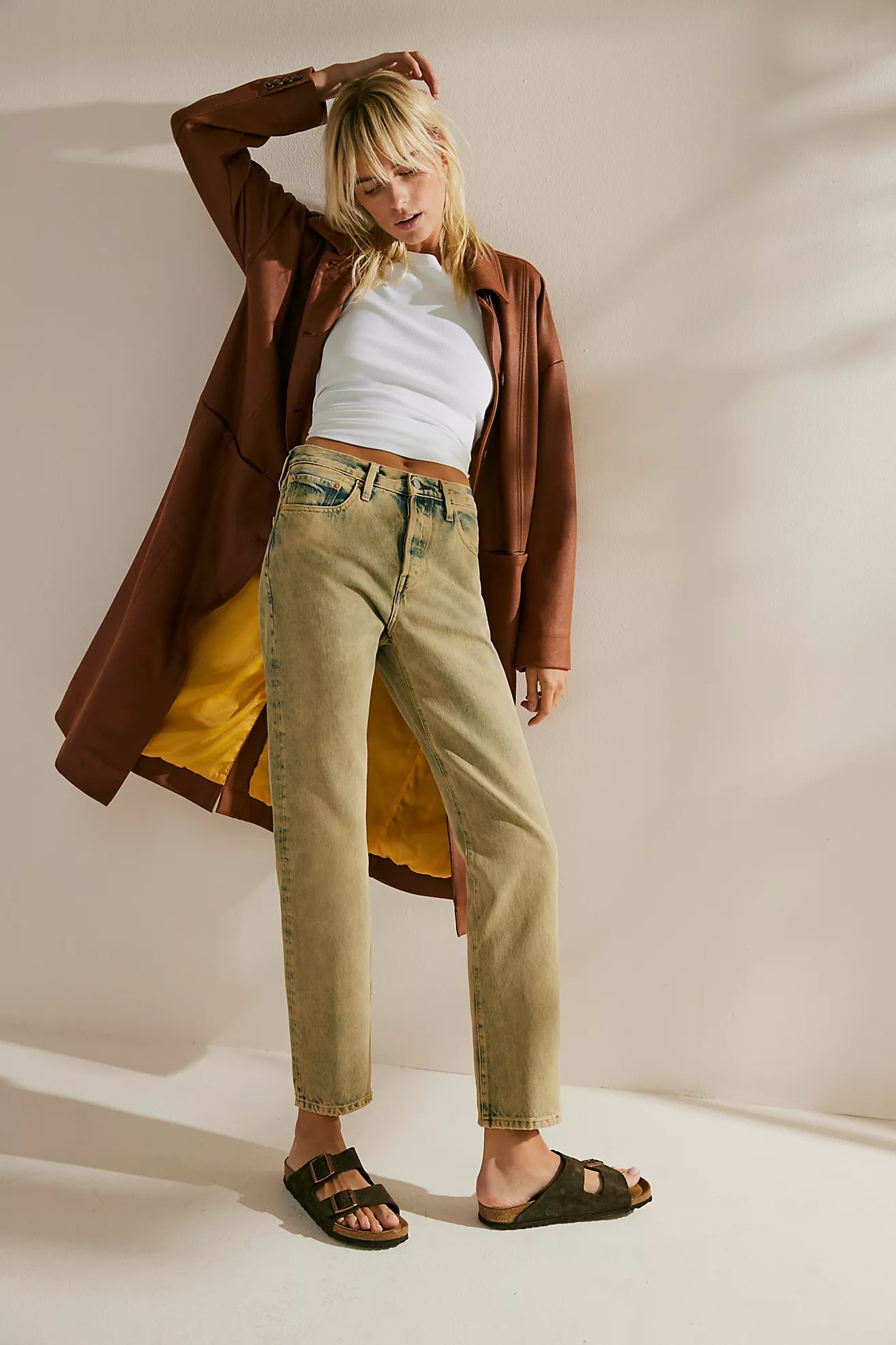 Levi's 501 Straight Jeans | Free People (Global - UK&FR Excluded)