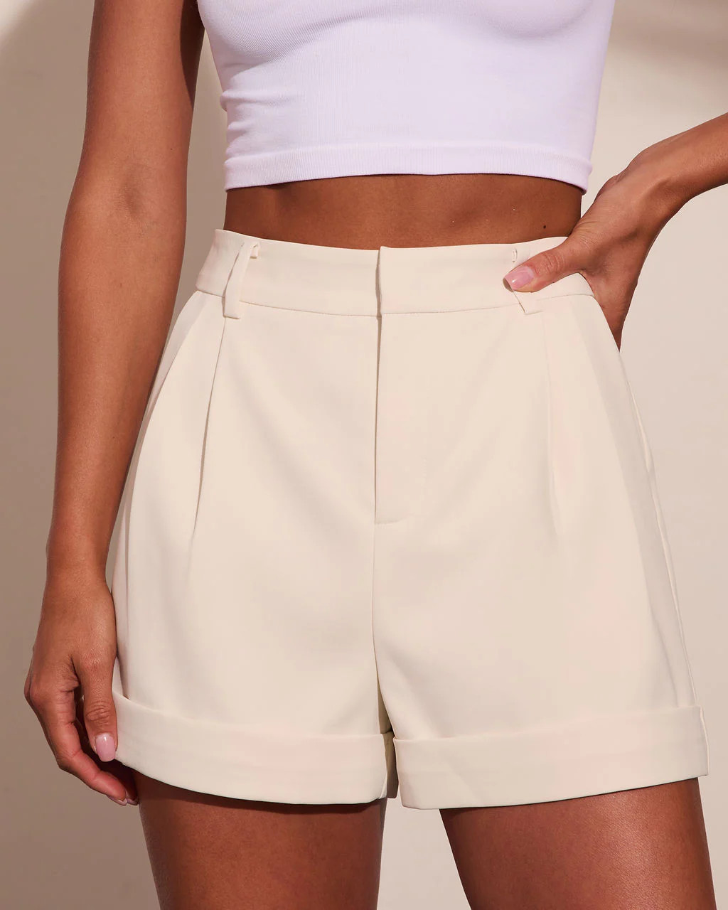 Olena High Waisted Shorts | VICI