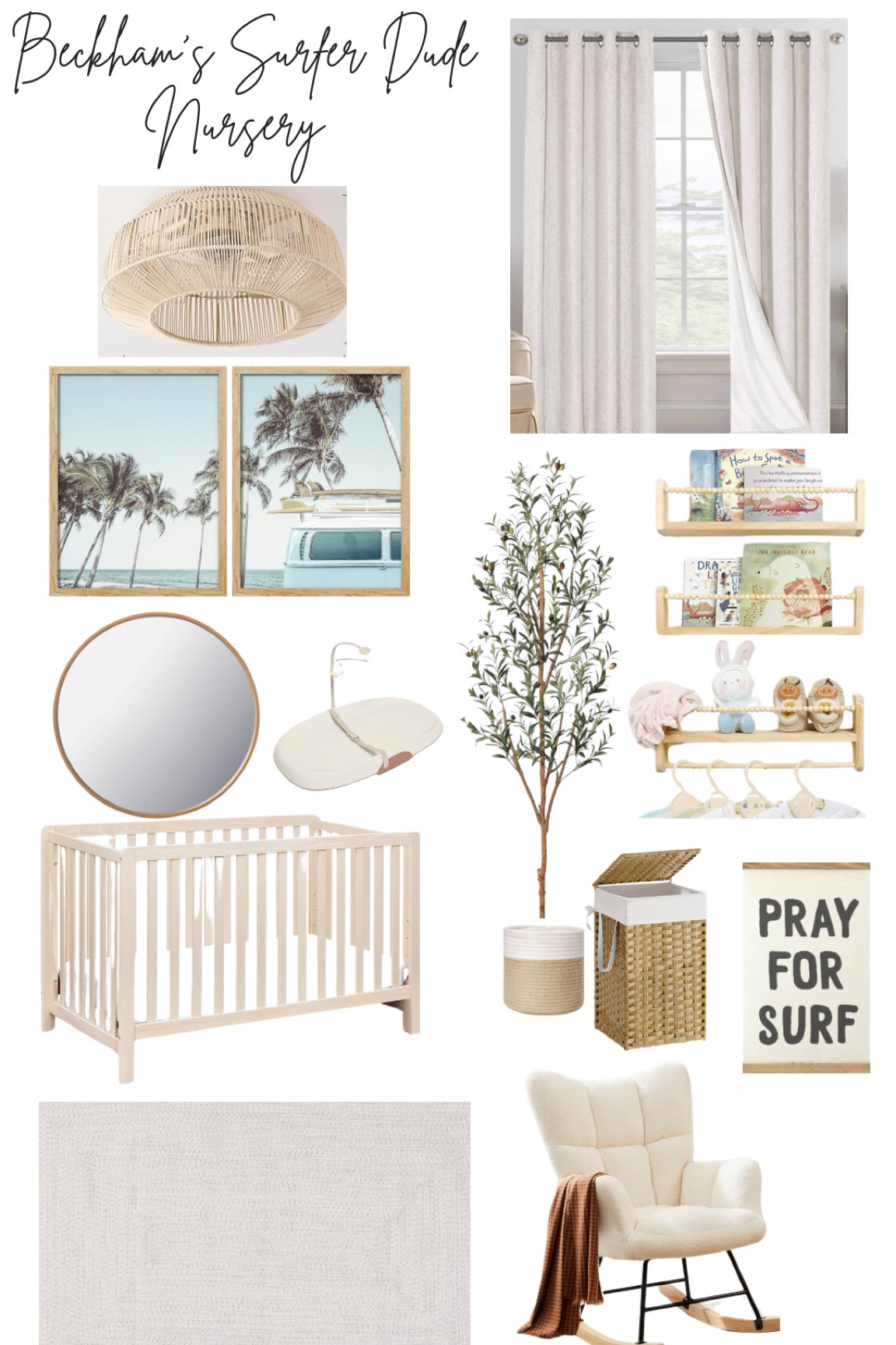 Surfer Dude Boy Nursery Inspo! 

#LTKKids #LTKHome #LTKBaby