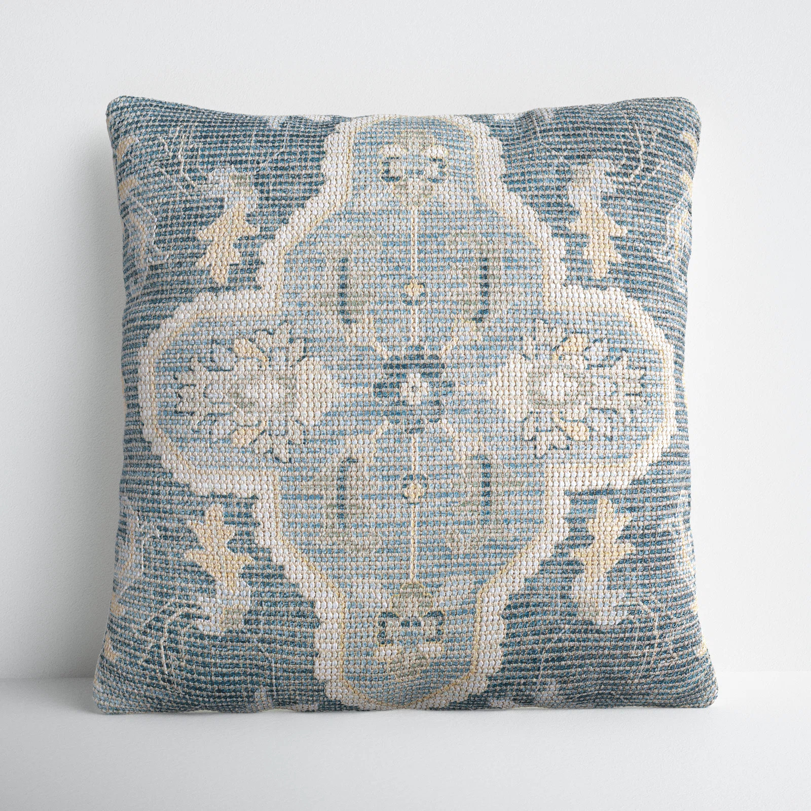 Alain Embroidered Cotton Throw Pillow | Wayfair North America