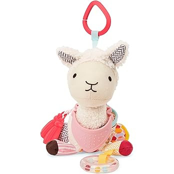 Skip Hop Bandana Buddies Baby Activity and Teething Toy with Multi-Sensory Rattle and Textures, L... | Amazon (US)