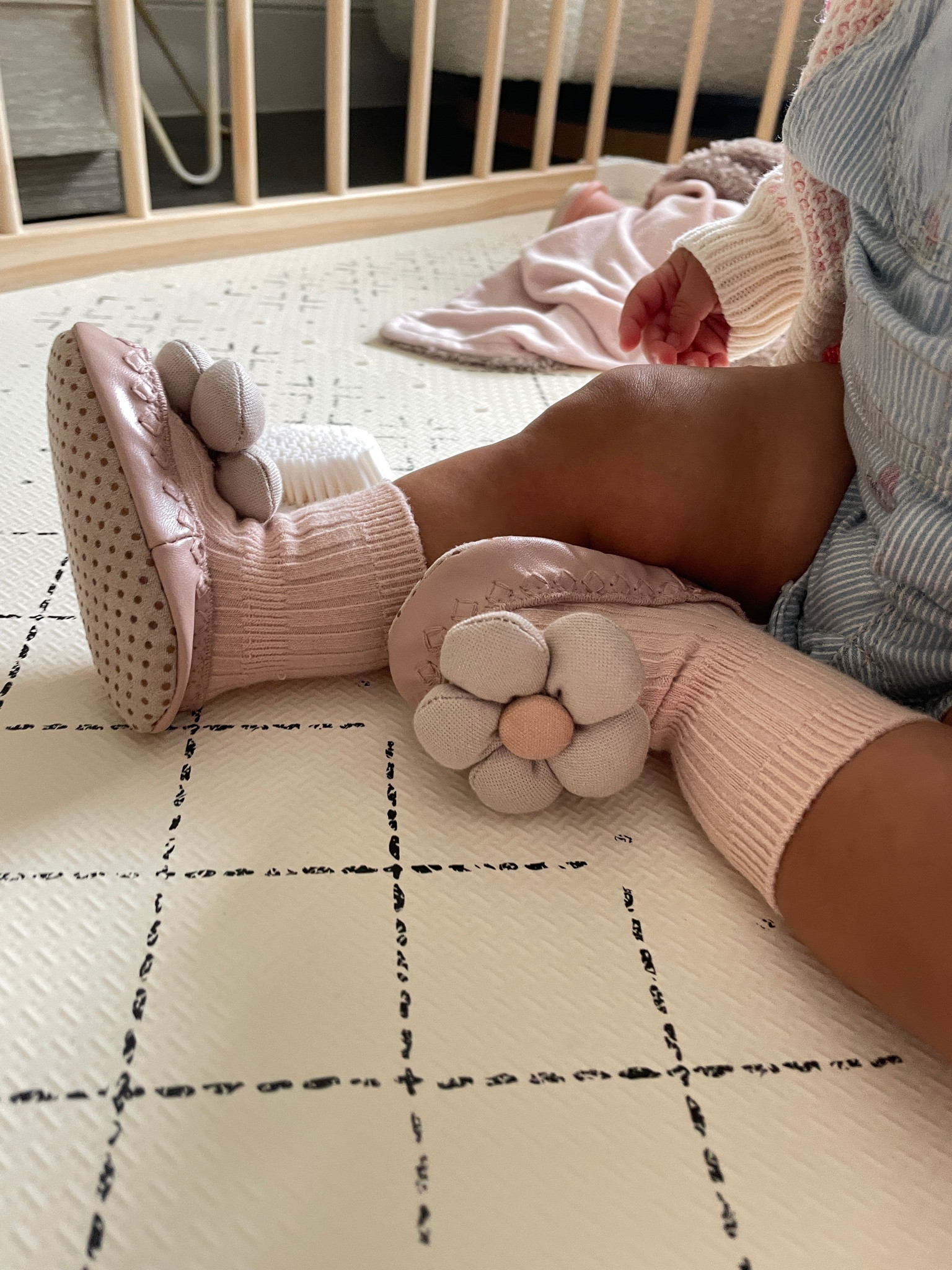 The cutest sock shoes for my princess! 

#LTKbaby