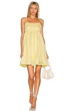 Line & Dot Erin Mini Dress in Yellow Multi from Revolve.com | Revolve Clothing (Global)