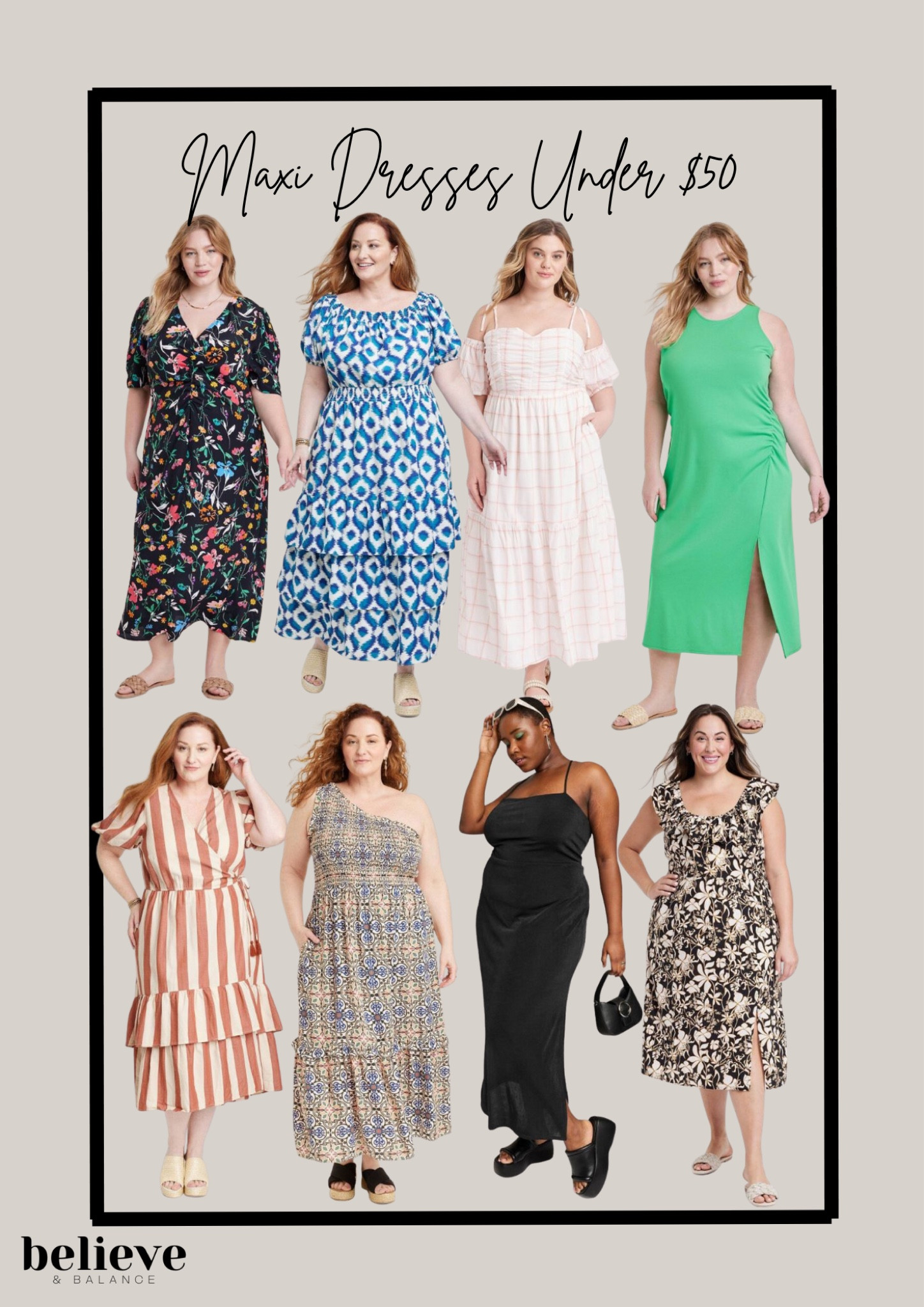 It is maxi dress season and these are the perfect summer dresses.  They are all under $50 and so cute for a vacation dress or a resort wear outfit.  This is a great option for a date night dress or even a casual outfit 

#LTKFind #LTKSeasonal #LTKunder50