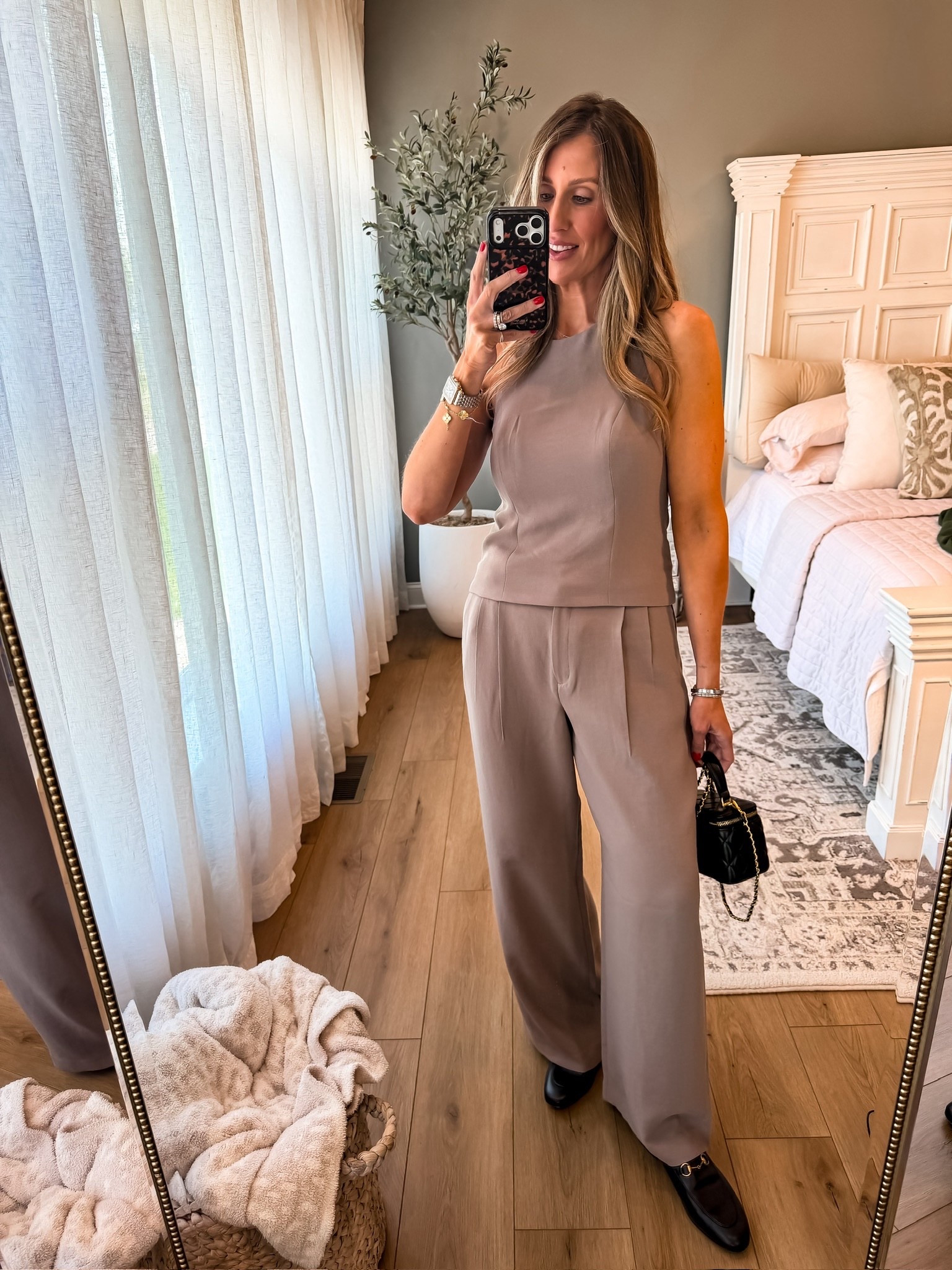 This set feels so chic 🤎 the fit is so flattering and the color is one of those neutrals that just looks expensive every time

Easy to dress up or down, but I love it styled like this for a more polished, put together look

matching set outfit, elevated neutral style, chic everyday outfit, wide leg pants outfit, work to dinner outfit, effortless style, neutral outfit inspo, classic wardrobe staples, themominstyle

#LTKWorkwear #LTKootd #LTKSeasonal