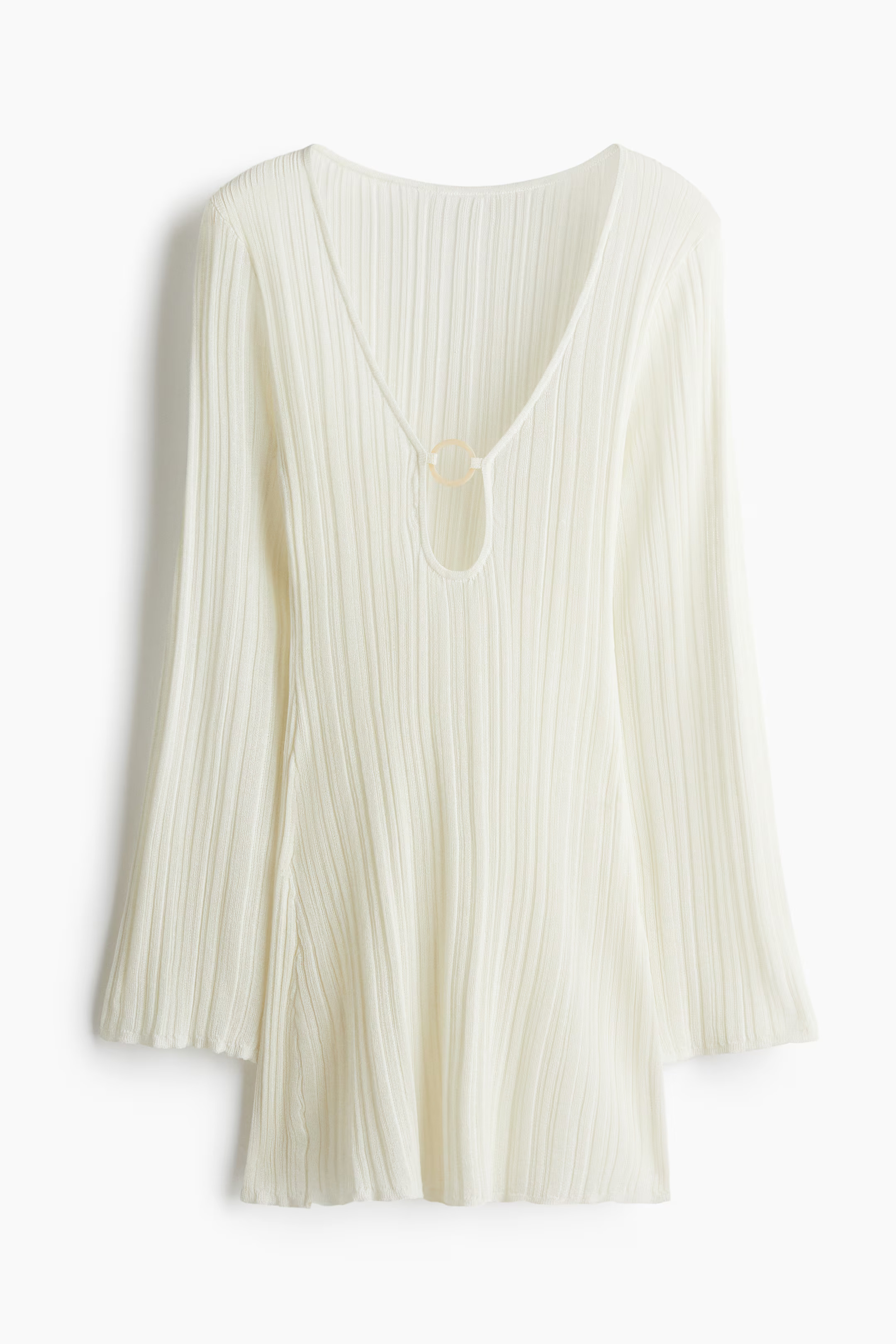 Geripptes Strandkleid - Blau - Ladies | H&M AT | H&M (DE, AT, CH, NL, FI)