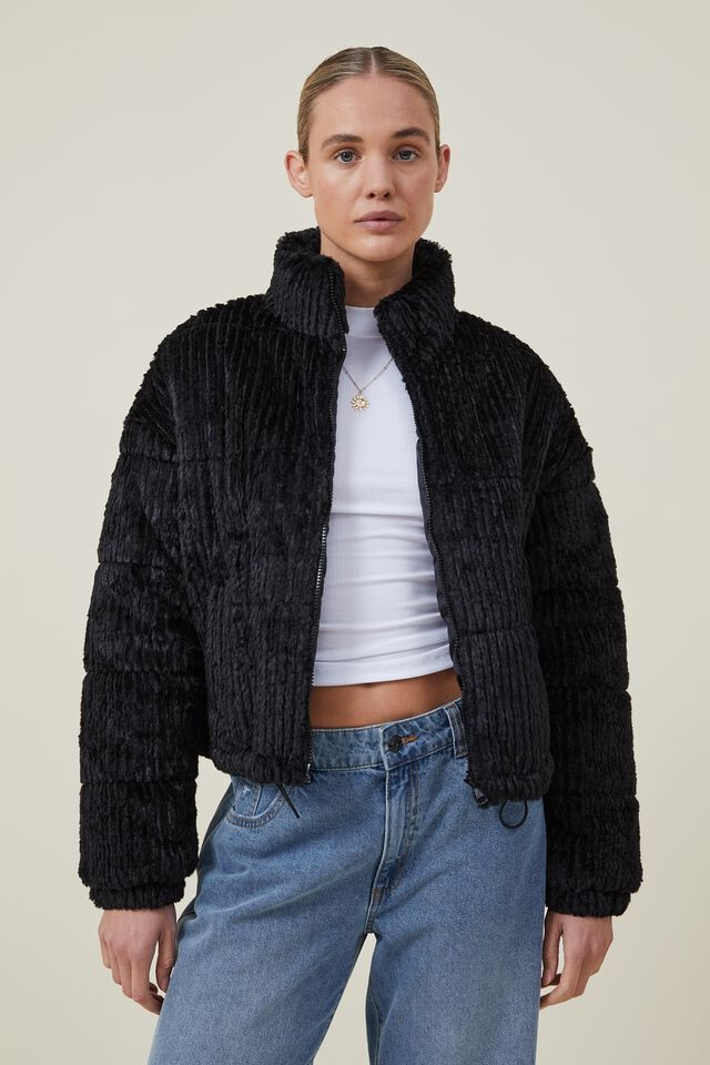 Cord Padded Puffer Jacket | Cotton On (ANZ)