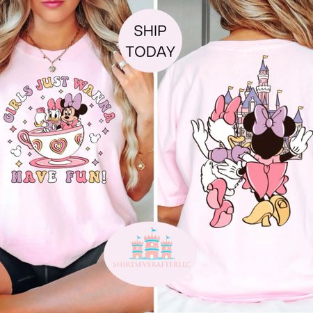 ✨ Starting at $20- Disney Minnie Daisy Summer Shirt, Girls Just Wanna Have Fun, Disney Besties Shirt, Disneyworld Shirt, Disney Summer Shirt✨ 

#LTKfamily #LTKtravel #LTKfindsunder50