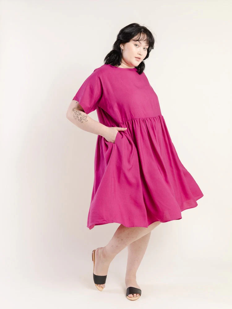 Nico Linen Dress Chloe | Tradlands