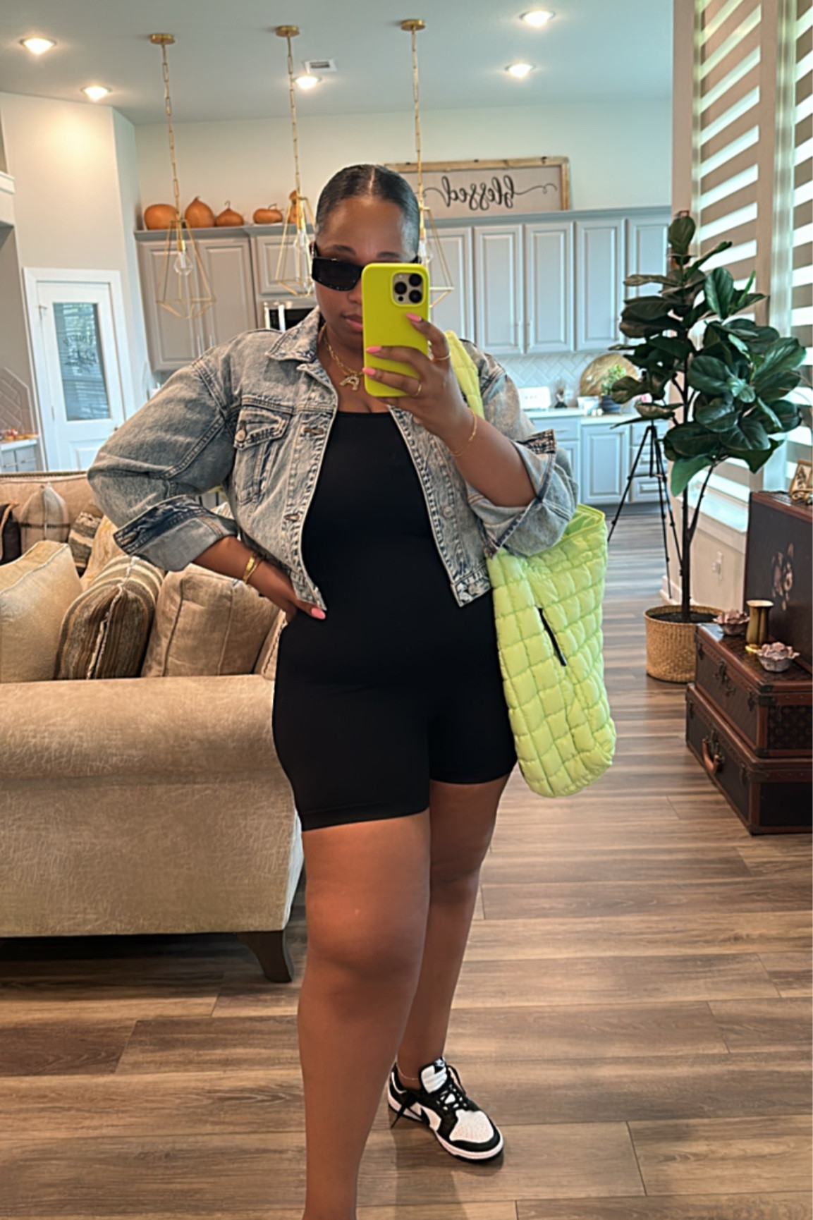 Jumpsuit-  medium 
Jacket-  medium 
Sneakers-  tts 

Amazon - amazon finds - jumpsuit - amazon jumpsuit - beach bag - tote - bag - jean jacket - cropped jacket - sunnies - amazon style - amazon fashion - Nike dunks - Nike - Nike sneakers - everyday style - everyday fashion - 

#LTKstyletip #LTKunder100 #LTKshoecrush