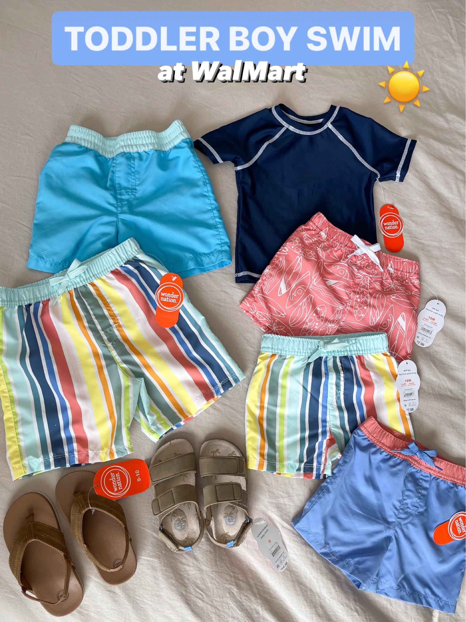 Getting the boys summer ready! WalMart has the cutest options and swim sets for your littles this year ☀️

#LTKkids #LTKswim #LTKfamily