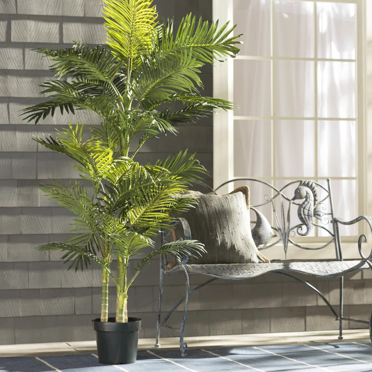Faux Palm Tree in Pot | Wayfair North America